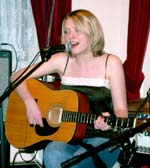 Kate Clague at The Bridge Inn - 2004