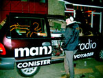 The Manx Radio Outside Broadcast Unit at the 2004 Festival