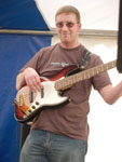 	Alan on Bass with Roadhouse at The Queens - 2004 