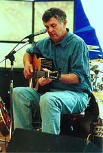 Al Lawrence on the Acoustic Stage 2002