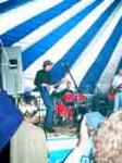 Click for larger photo of the Steve Ajao band on stage 2003
