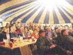 Some of the crowd at The Queens, Festival 2003